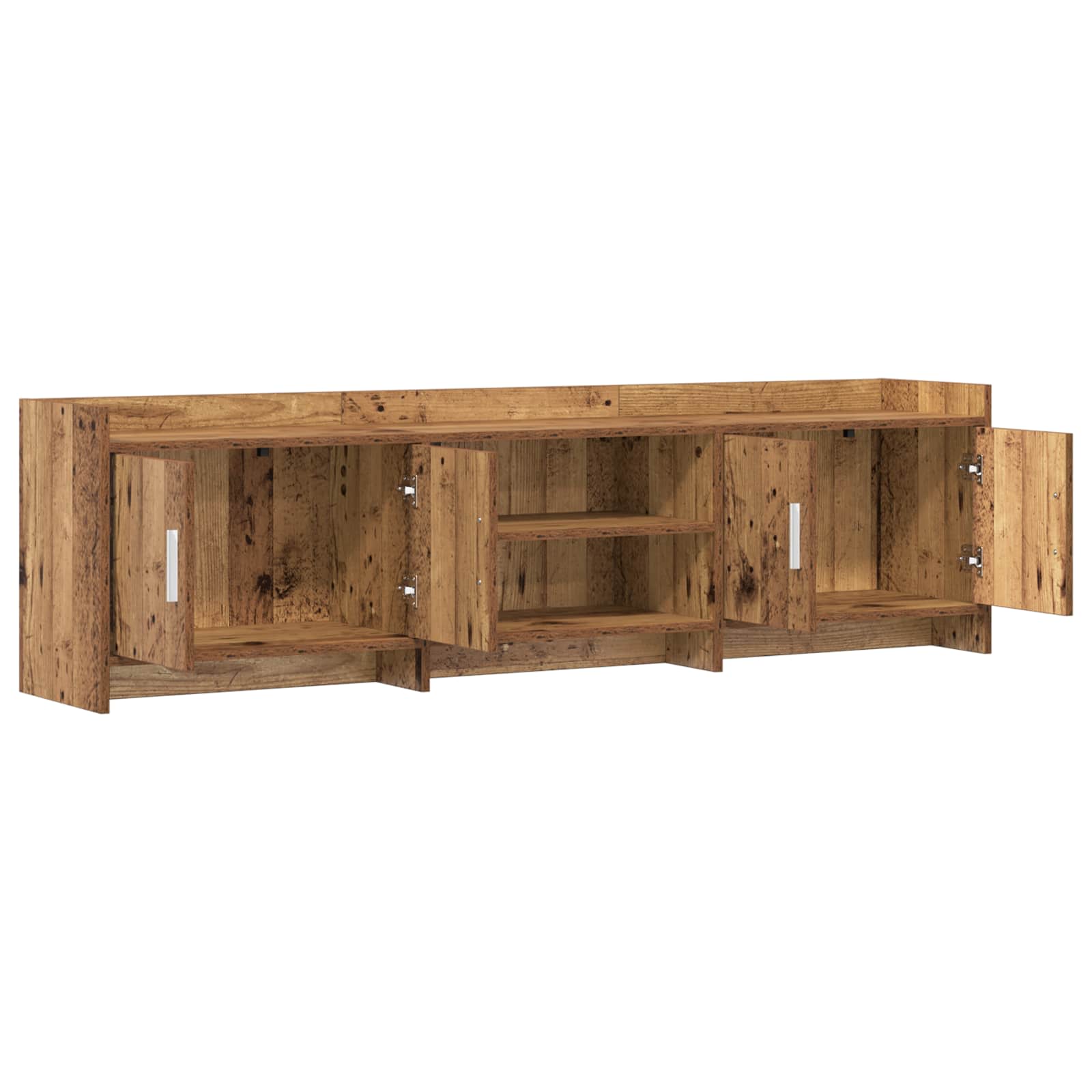 Ντουλάπι TV 168 x 33 x 47 εκ. Παλαιωμένο ξύλο - Pakobazaar