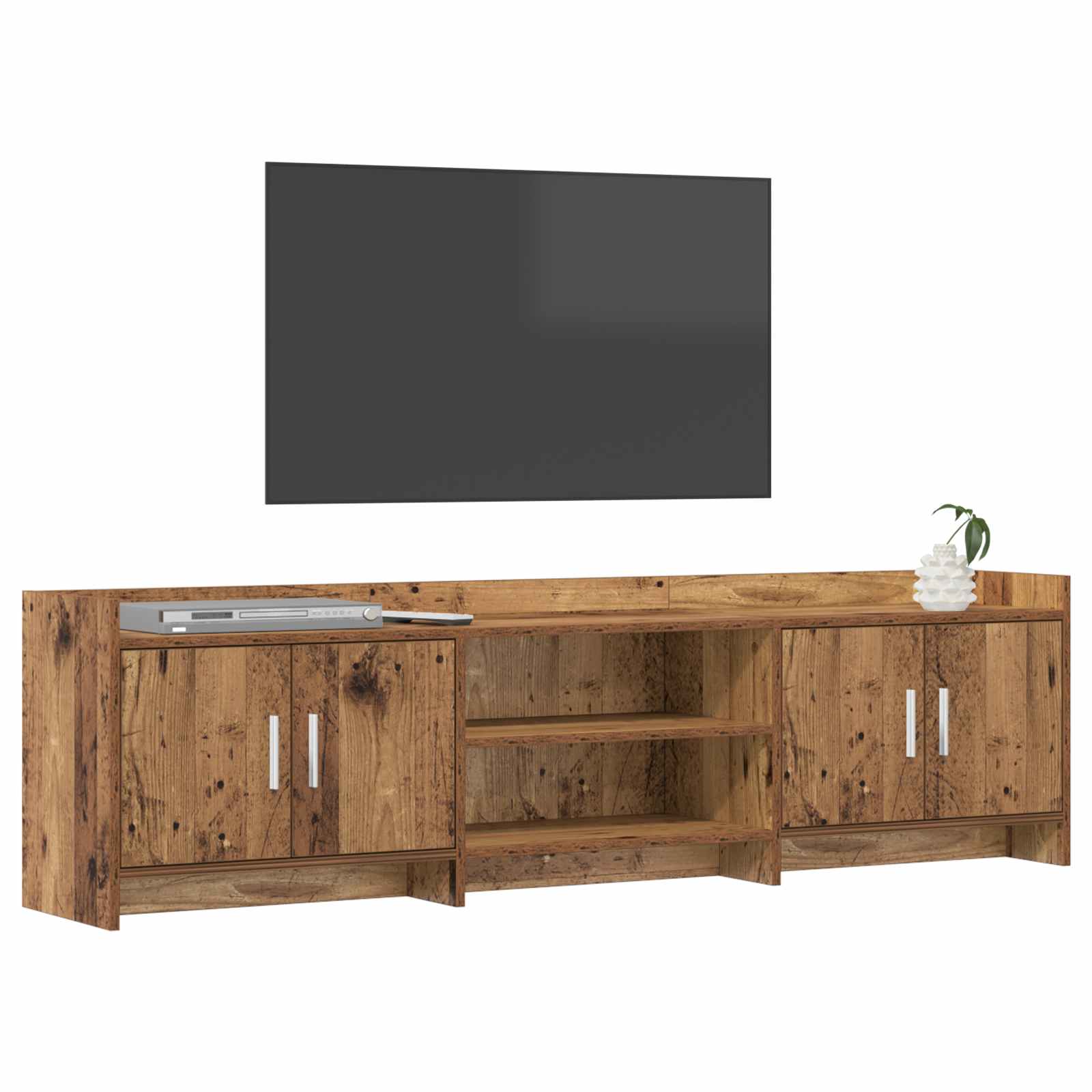 Ντουλάπι TV 168 x 33 x 47 εκ. Παλαιωμένο ξύλο - Pakobazaar
