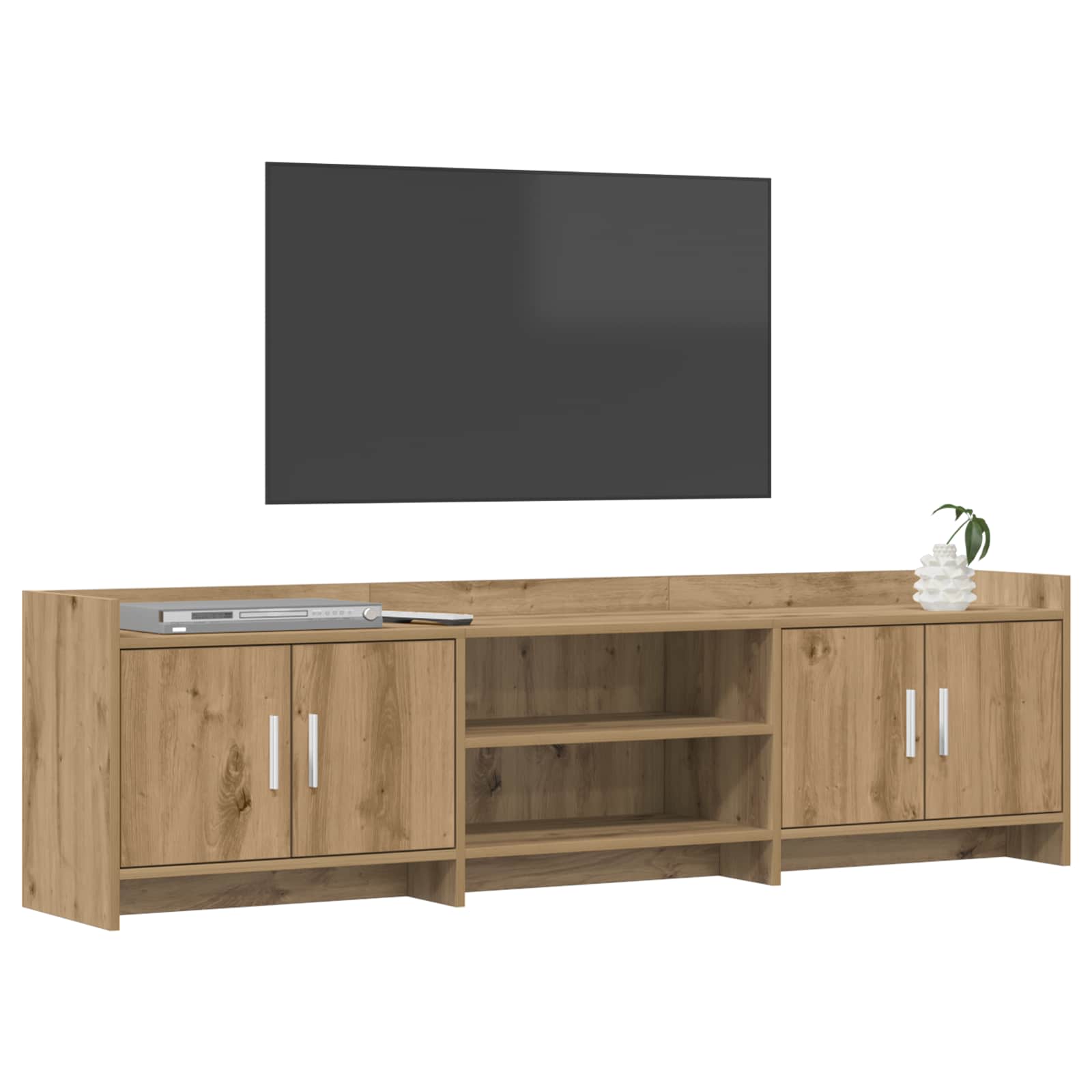 Ντουλάπι TV 168 x 33 x 47 εκ. Artisan Δρυς Επεξεργασμένο Ξύλο - Pakobazaar