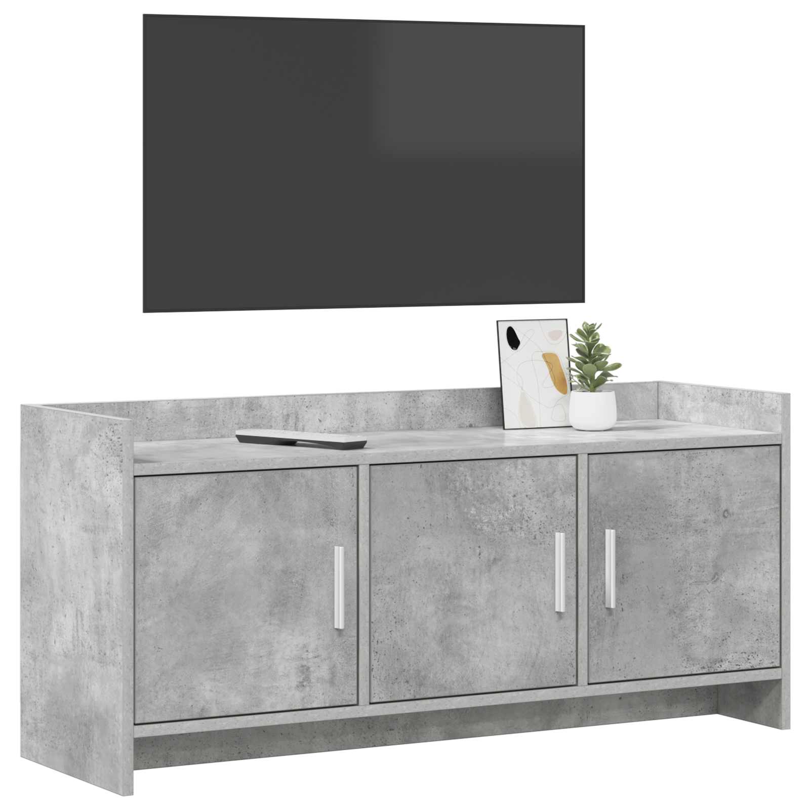 Ντουλάπι TV 102 x 33 x 47 εκ Γκρι Σκυροδέματος - Pakobazaar