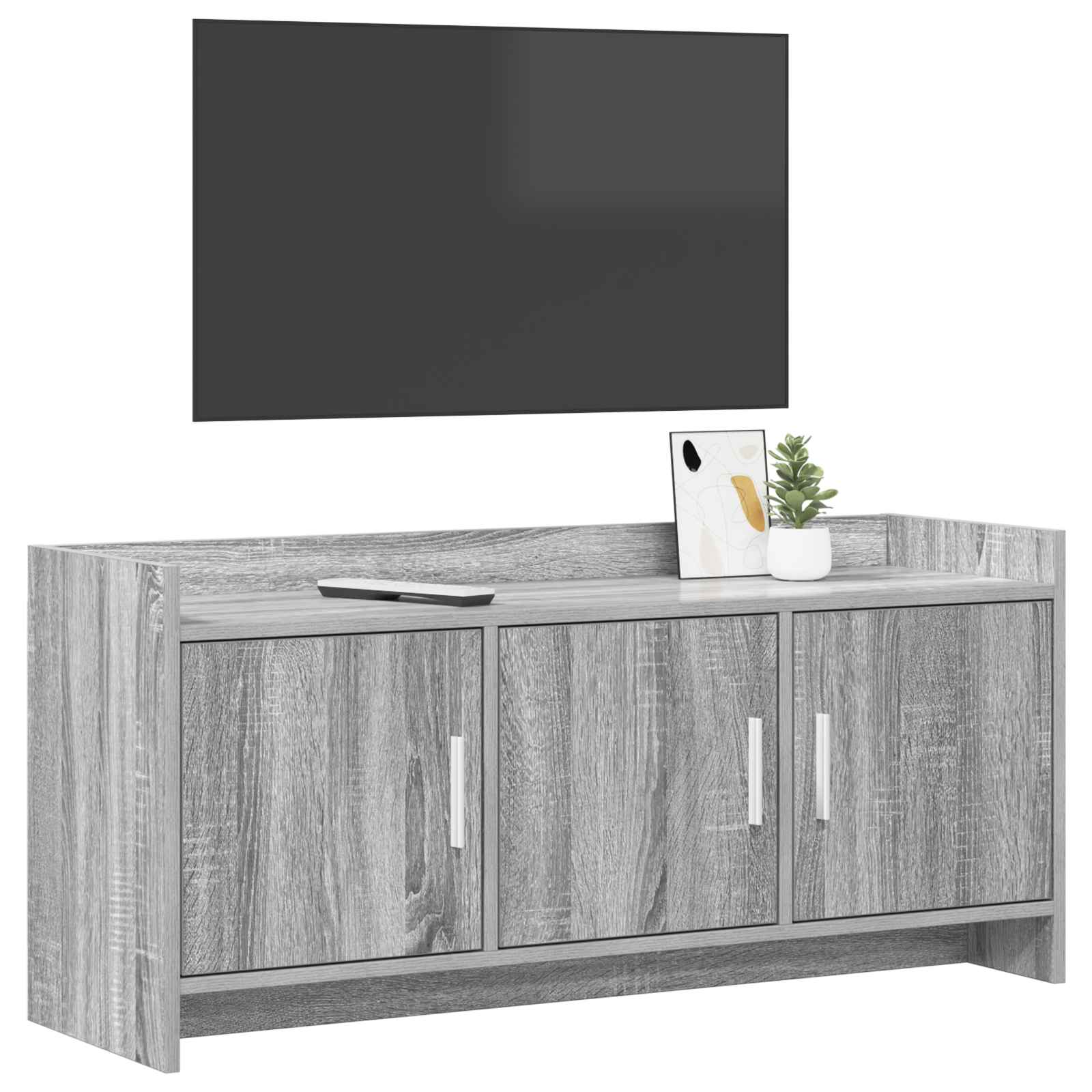 Ντουλάπι TV 102 x 33 x 47 εκ Γκρι Sonoma Επεξεργασμένο Ξύλο