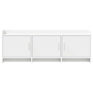 Ντουλάπι TV 130 x 33 x 47 εκ Λευκό Επεξεργασμένο Ξύλο - Pakobazaar