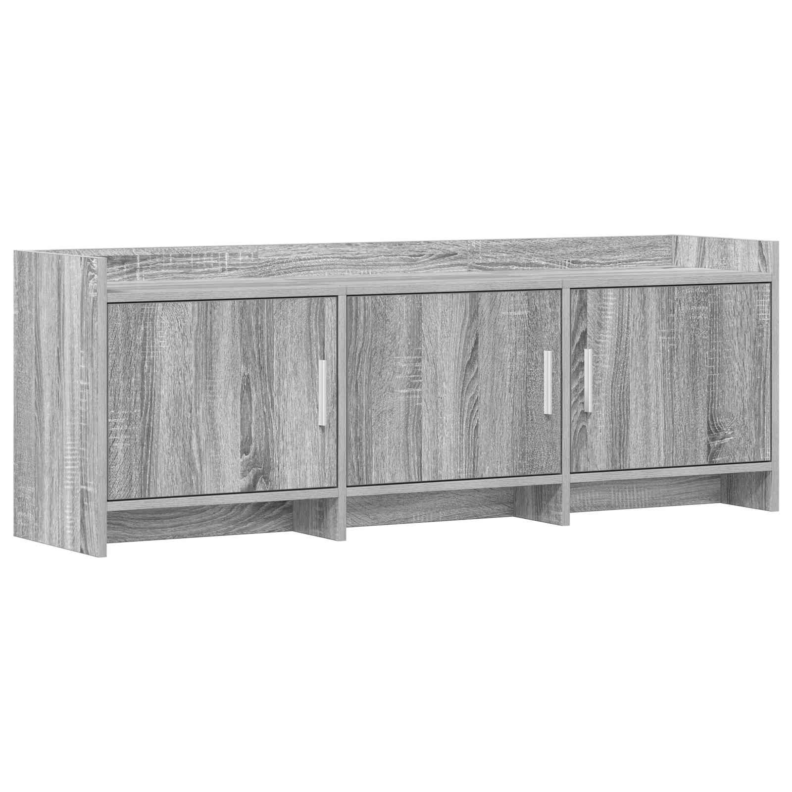Ντουλάπι TV 130 x 33 x 47 εκ Γκρι Sonoma Επεξεργασμένο Ξύλο