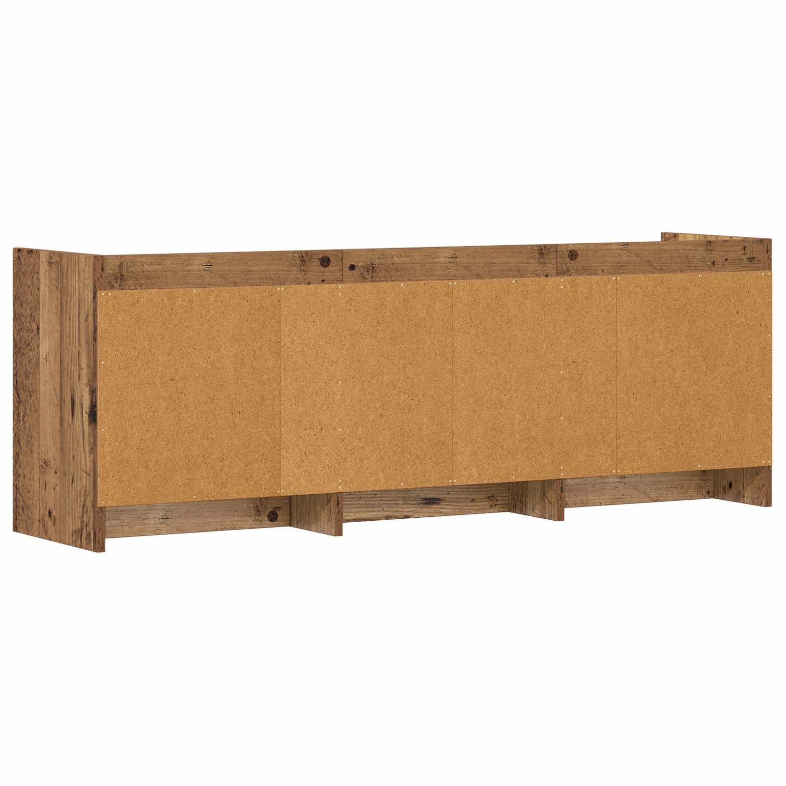 Ντουλάπι TV 130 x 33 x 47 εκ Παλαιωμένο ξύλο Επεξεργασμένο Ξύλο - Pakobazaar