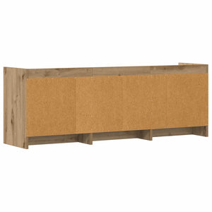 Ντουλάπι TV 130 x 33 x 47 εκ Artisan Δρυς Επεξεργασμένο Ξύλο - Pakobazaar