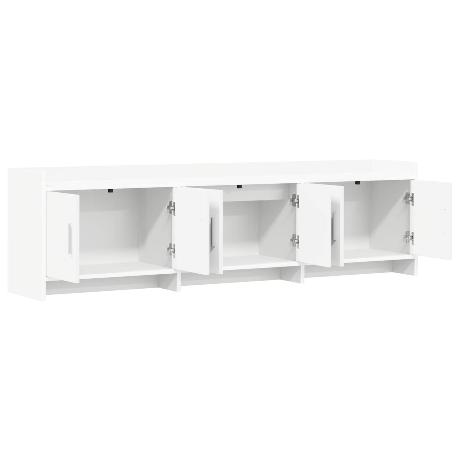 Ντουλάπι TV 168 x 33 x 47 εκ. Λευκό Επεξεργασμένο Ξύλο
