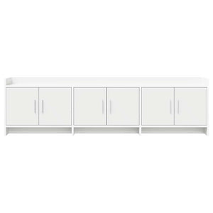 Ντουλάπι TV 168 x 33 x 47 εκ. Λευκό Επεξεργασμένο Ξύλο - Pakobazaar