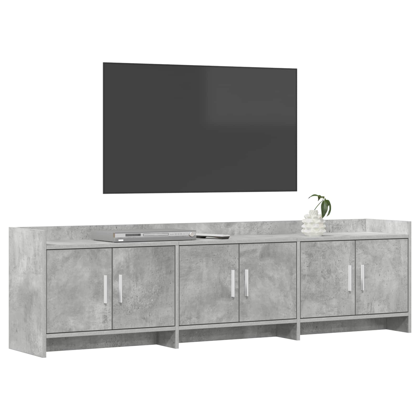 Ντουλάπι TV 168 x 33 x 47 εκ. Γκρι Σκυροδέματος