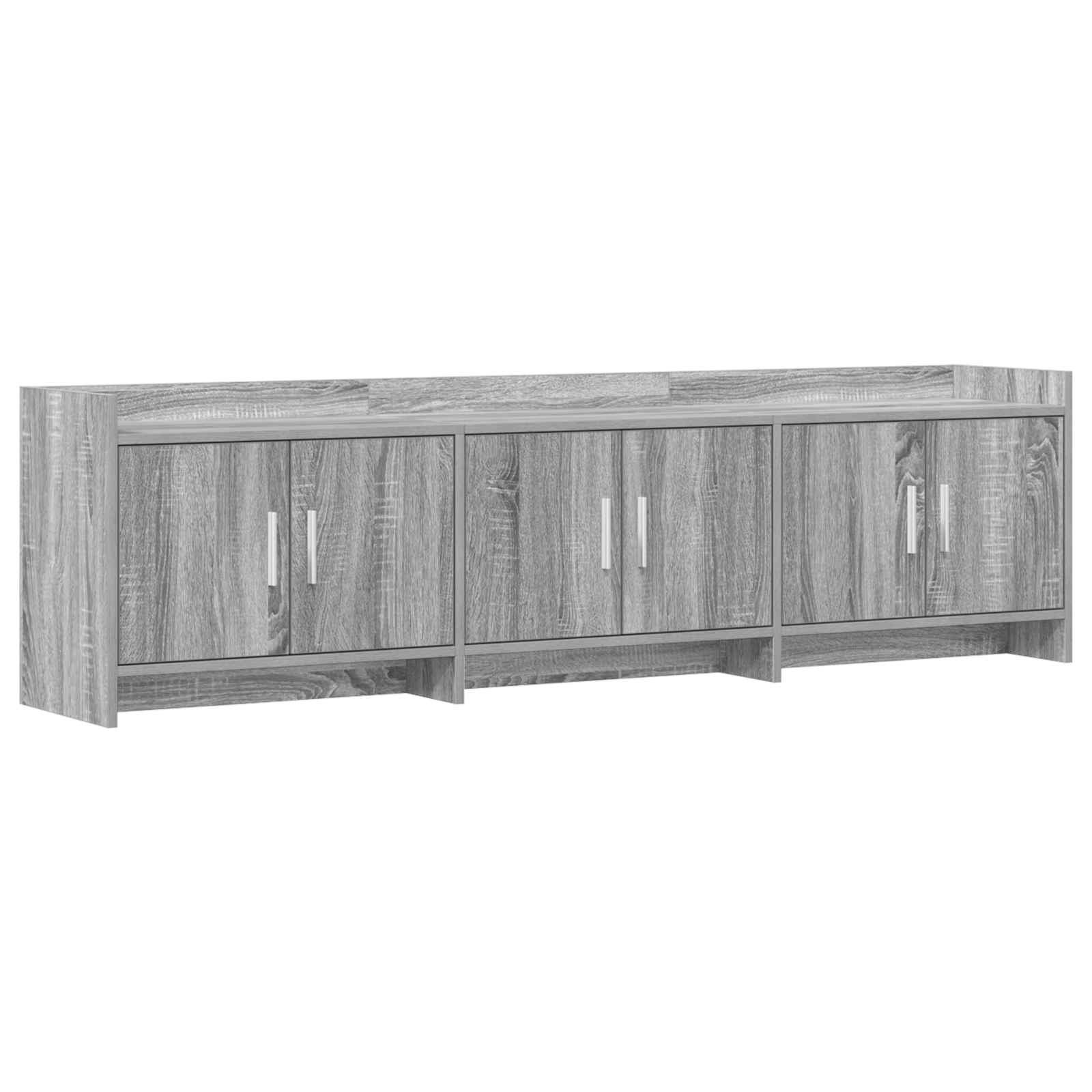 Ντουλάπι TV 168 x 33 x 47 εκ. Γκρι Sonoma Επεξεργασμένο Ξύλο