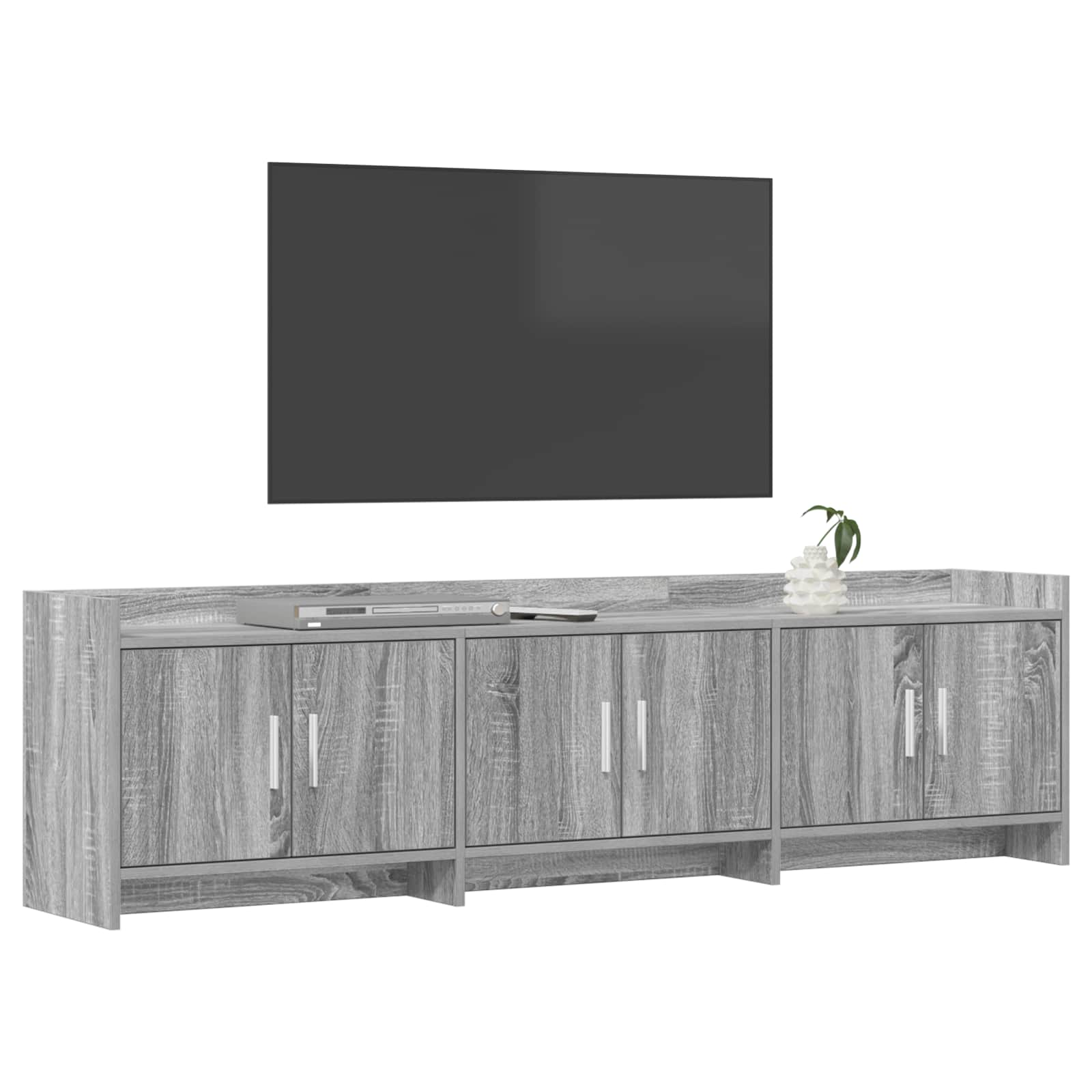Ντουλάπι TV 168 x 33 x 47 εκ. Γκρι Sonoma Επεξεργασμένο Ξύλο