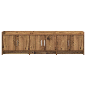 Ντουλάπι TV 168 x 33 x 47 εκ. Παλαιωμένο ξύλο - Pakobazaar