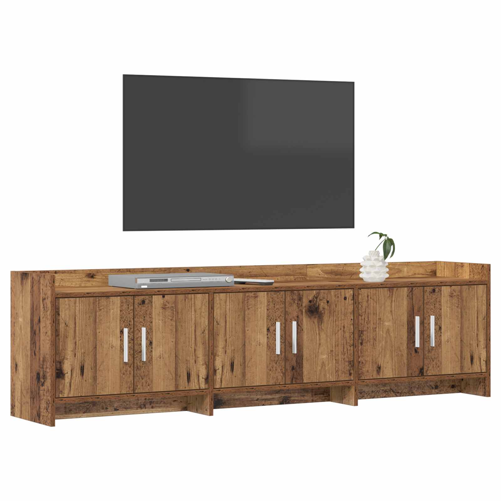 Ντουλάπι TV 168 x 33 x 47 εκ. Παλαιωμένο ξύλο