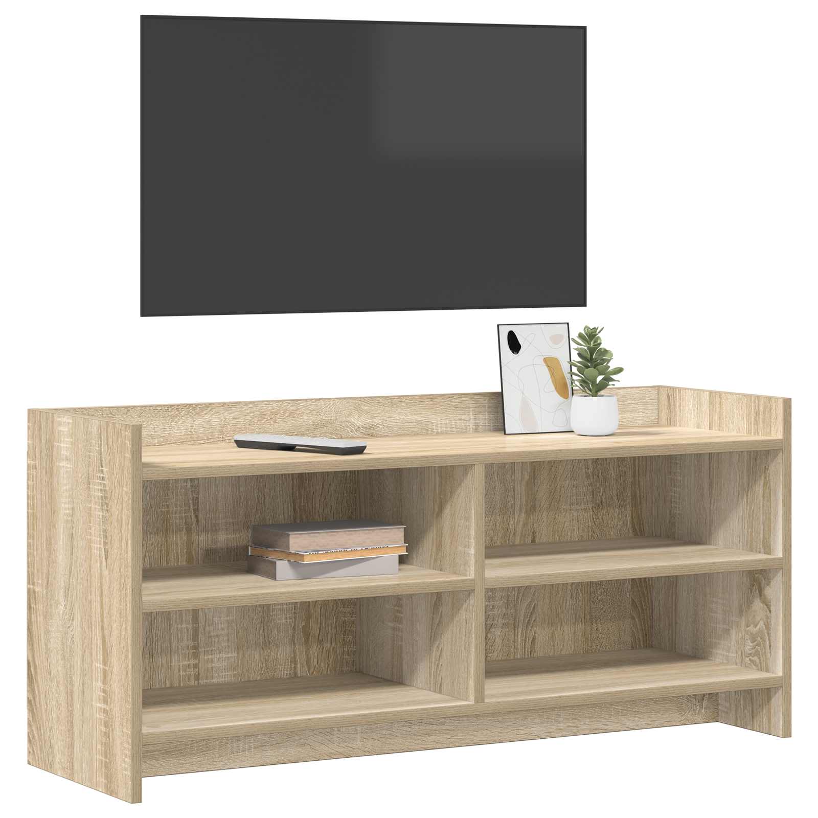 Ντουλάπι TV 100 x 33 x 47 εκ Sonoma Δρυς Επεξεργασμένο Ξύλο