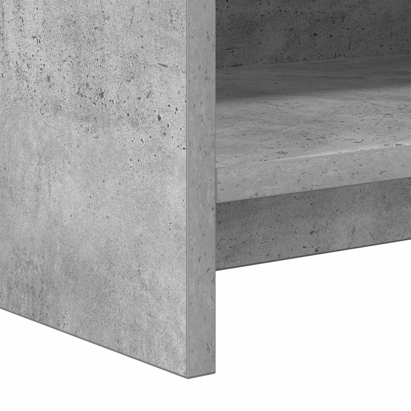 Ντουλάπι TV 100 x 33 x 47 εκ Γκρι Σκυροδέματος