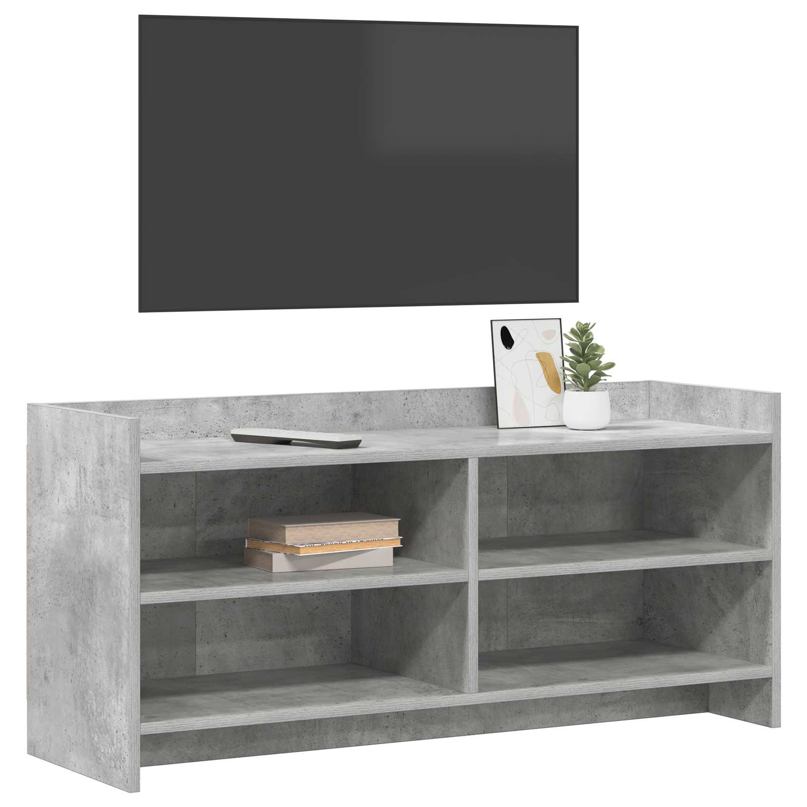 Ντουλάπι TV 100 x 33 x 47 εκ Γκρι Σκυροδέματος