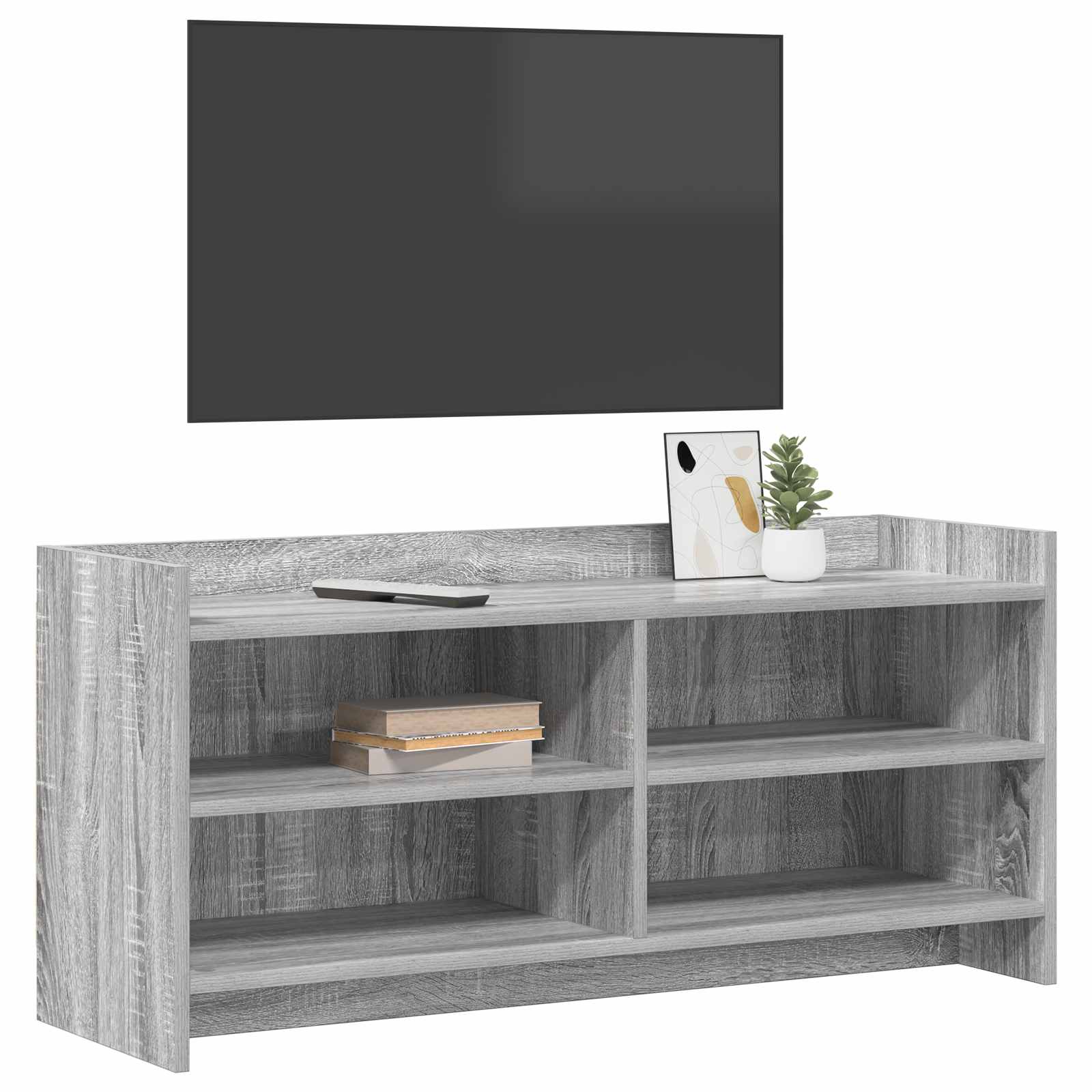 Ντουλάπι TV 100 x 33 x 47 εκ Γκρι Sonoma Επεξεργασμένο Ξύλο