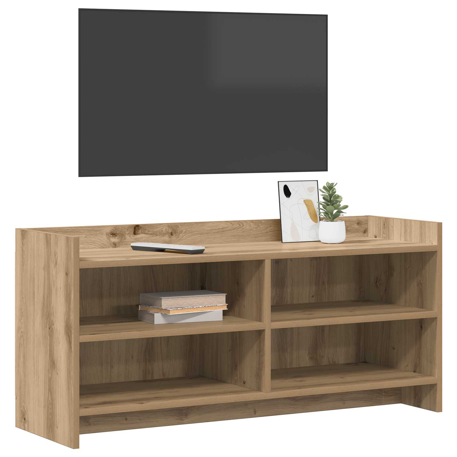 Ντουλάπι TV 100 x 33 x 47 εκ Artisan Δρυς Επεξεργασμένο Ξύλο
