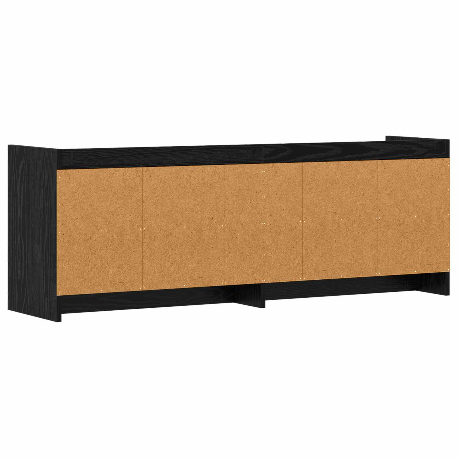 Ντουλάπι TV 135 x 33 x 47 εκ. Μαύρη Δρυς Επεξεργασμένο Ξύλο
