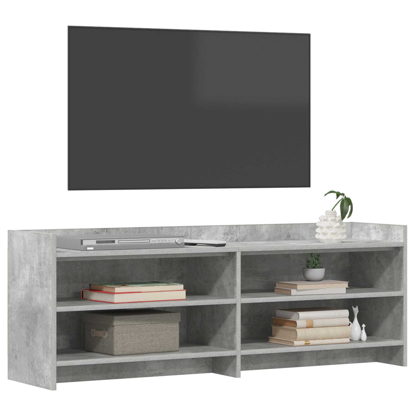 Ντουλάπι TV 135 x 33 x 47 εκ. Γκρι Σκυροδέματος
