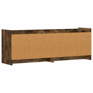 Ντουλάπι TV 135 x 33 x 47 εκ. Καπνισμένο Ξύλο Δρυός - Pakobazaar