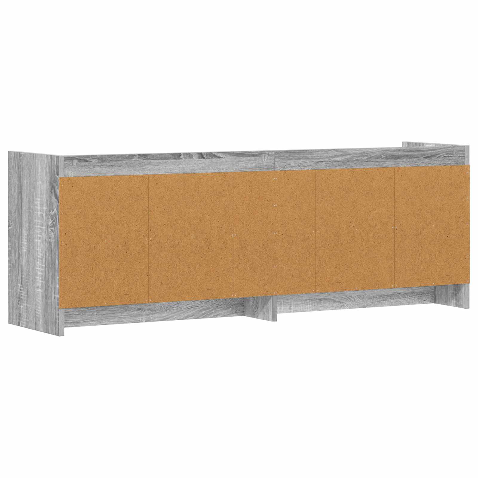 Ντουλάπι TV 135 x 33 x 47 εκ. Γκρι Sonoma Επεξεργασμένο Ξύλο - Pakobazaar
