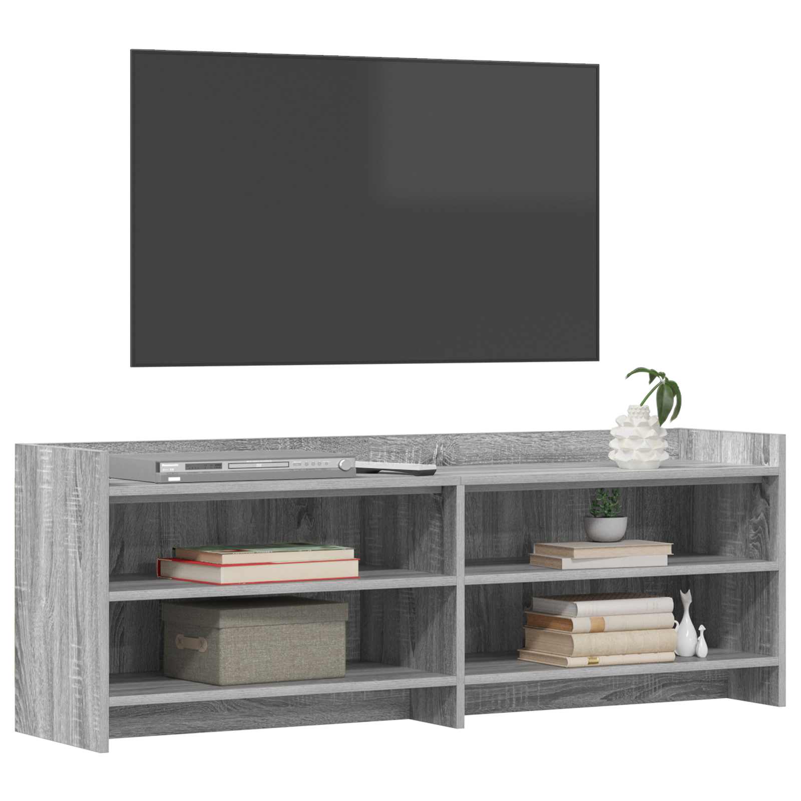 Ντουλάπι TV 135 x 33 x 47 εκ. Γκρι Sonoma Επεξεργασμένο Ξύλο - Pakobazaar