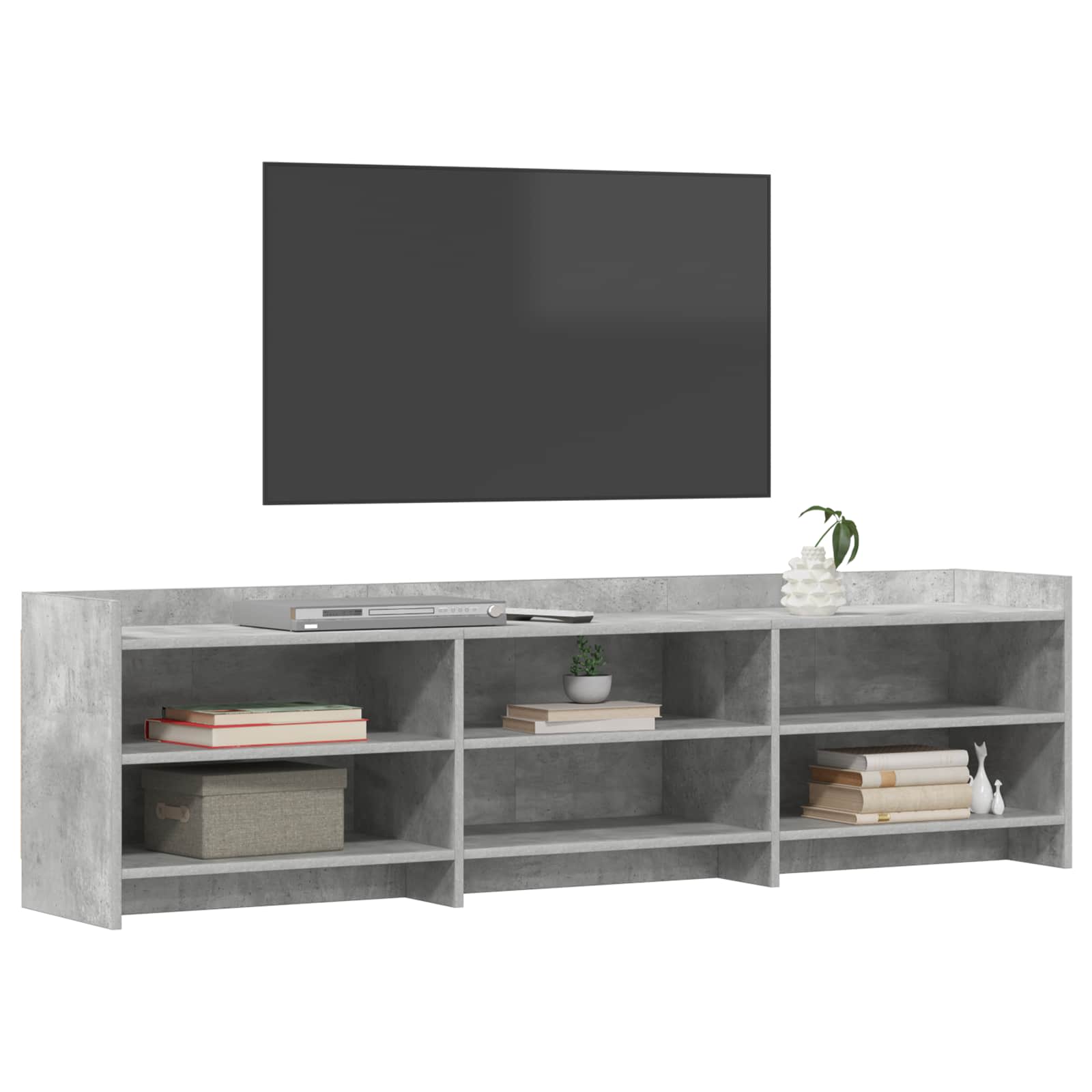 Ντουλάπι TV 168 x 33 x 47 εκ. Γκρι Σκυροδέματος