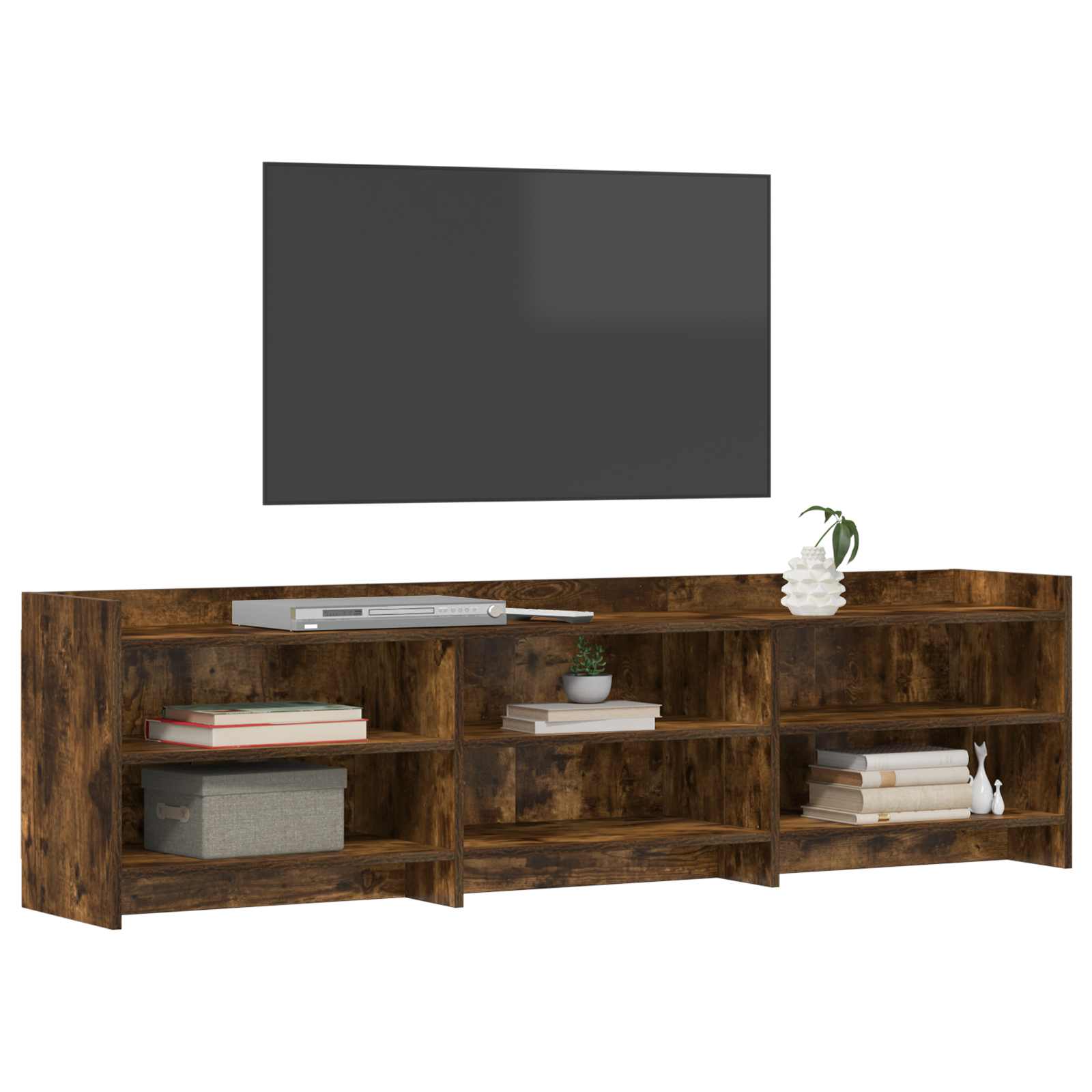 Ντουλάπι TV 168 x 33 x 47 εκ. Καπνισμένο Ξύλο Δρυός
