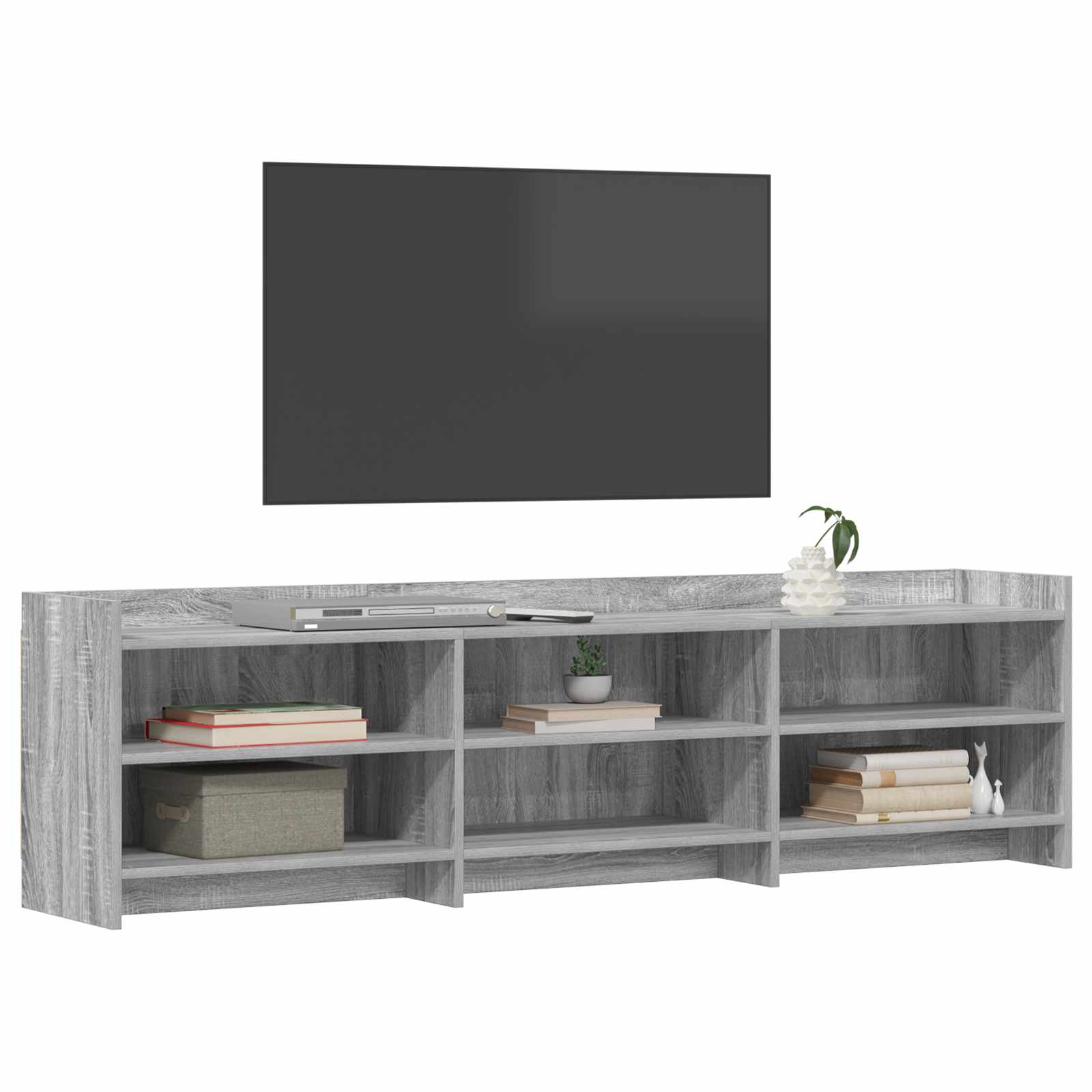 Ντουλάπι TV 168 x 33 x 47 εκ. Γκρι Sonoma Επεξεργασμένο Ξύλο
