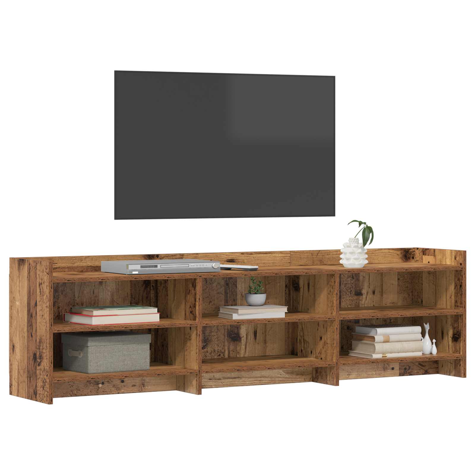Ντουλάπι TV 168 x 33 x 47 εκ. Παλαιωμένο ξύλο