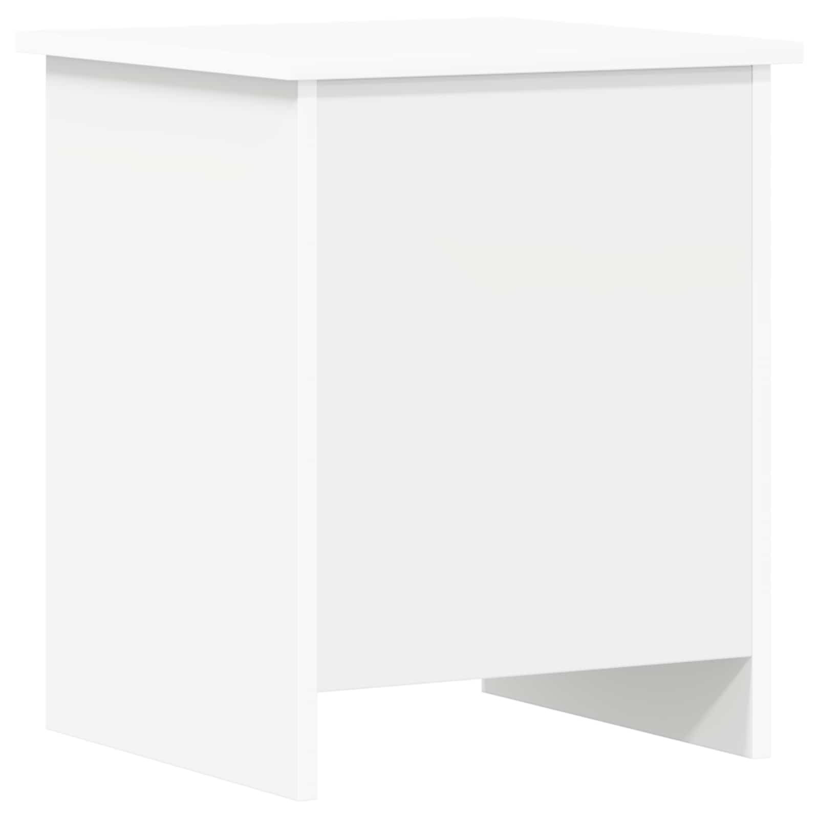 Θήκη Αποθήκευσης Λευκό 40 x 40 x 50 cm Επεξεργασμένο Ξύλο