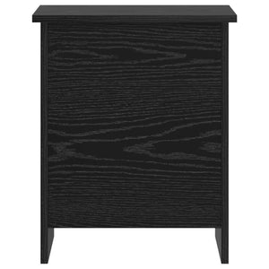 Θήκη Αποθήκευσης Μαύρη Δρυς 40 x 40 x 50 cm Επεξεργασμένο Ξύλο - Pakobazaar