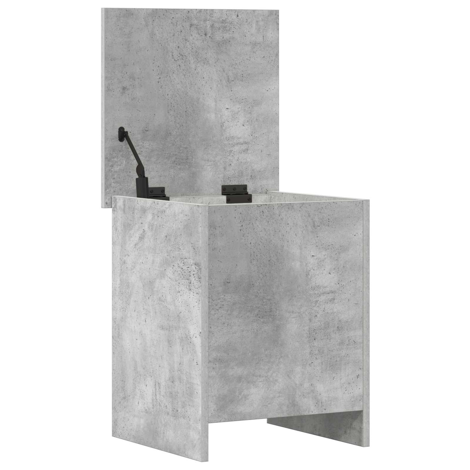 Θήκη Αποθήκευσης Γκρι Σκυροδέματος 40 x 40 x 50 cm