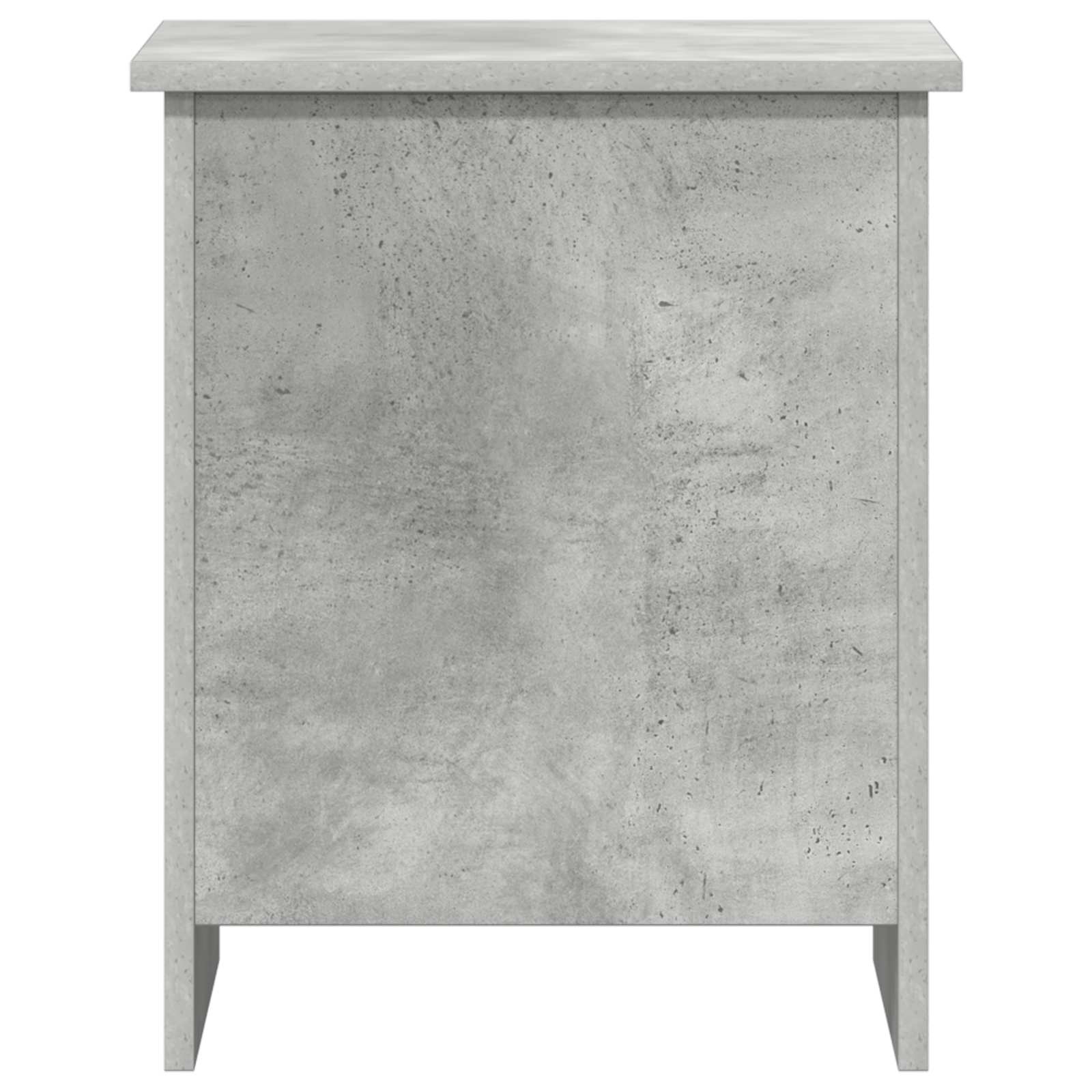 Θήκη Αποθήκευσης Γκρι Σκυροδέματος 40 x 40 x 50 cm