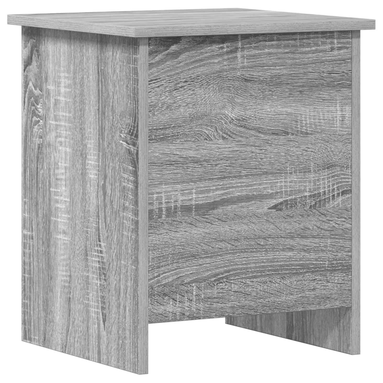 Θήκη Αποθήκευσης Γκρι Sonoma 40 x 40 x 50 cm Επεξεργασμένο Ξύλο