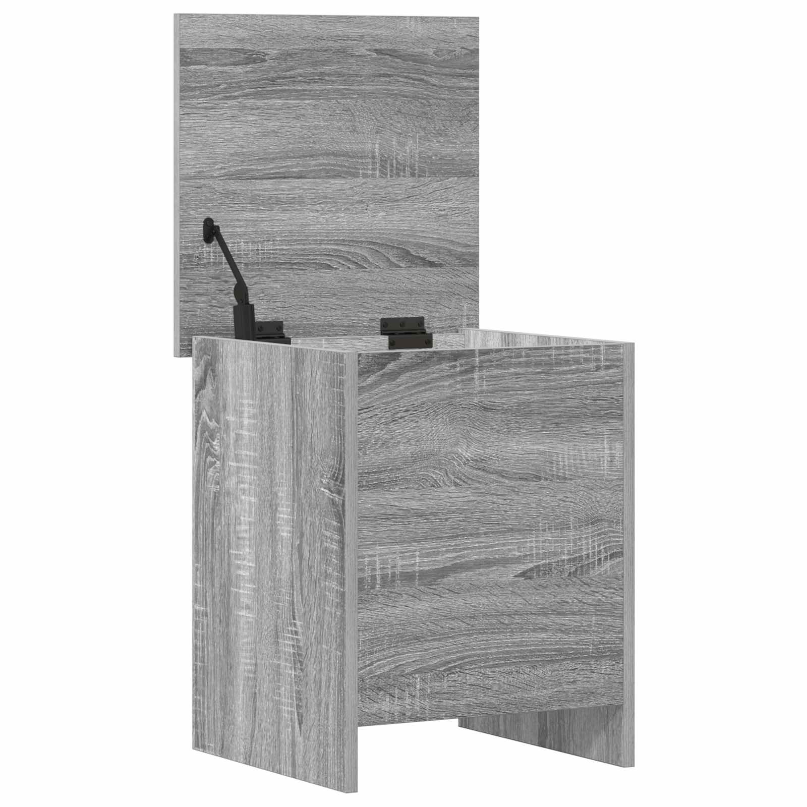 Θήκη Αποθήκευσης Γκρι Sonoma 40 x 40 x 50 cm Επεξεργασμένο Ξύλο