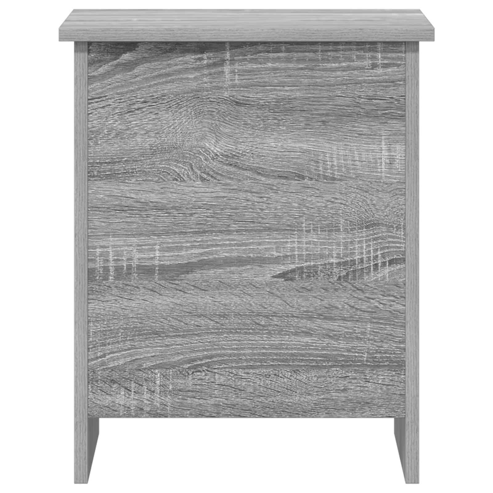 Θήκη Αποθήκευσης Γκρι Sonoma 40 x 40 x 50 cm Επεξεργασμένο Ξύλο