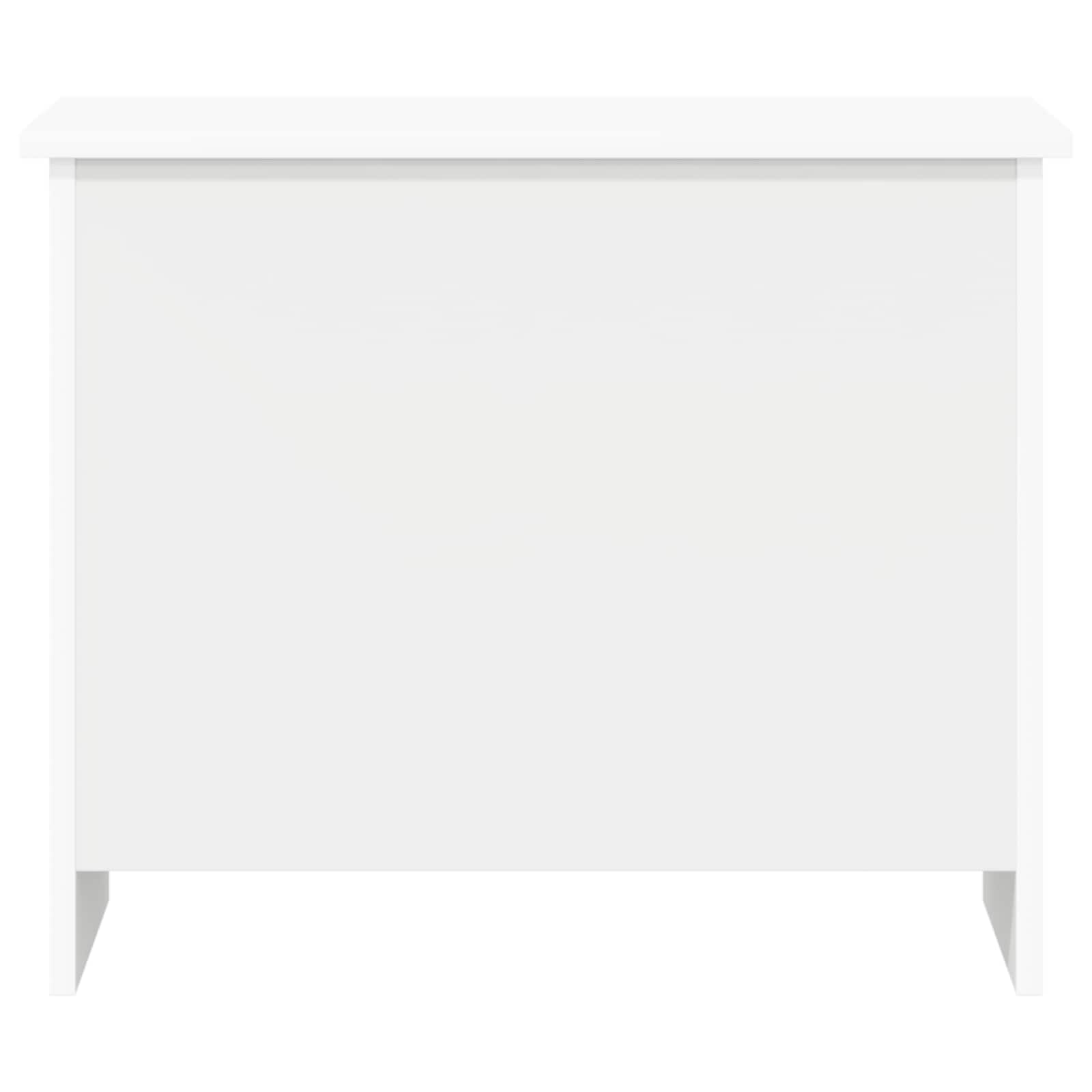 Θήκη Αποθήκευσης Λευκό 60 x 40 x 50 cm Επεξεργασμένο Ξύλο