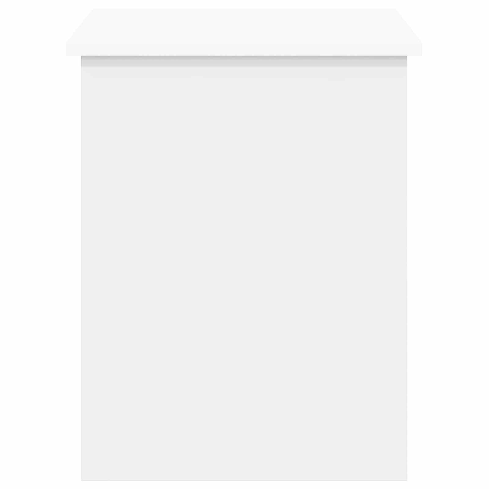 Θήκη Αποθήκευσης Λευκό 80 x 40 x 50 cm Επεξεργασμένο Ξύλο