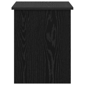 Θήκη Αποθήκευσης Μαύρη Δρυς 80 x 40 x 50 cm Επεξεργασμένο Ξύλο - Pakobazaar