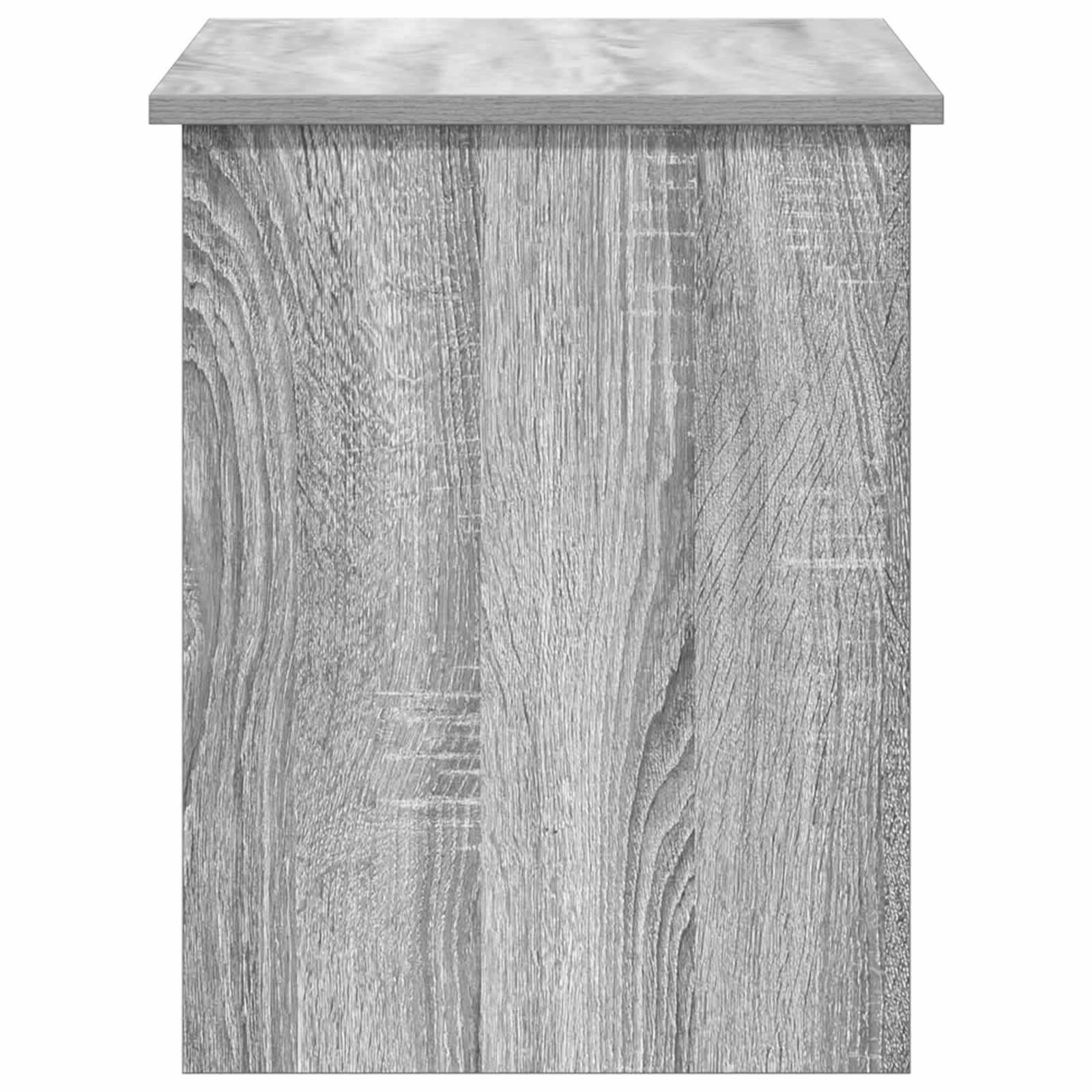 Θήκη Αποθήκευσης Γκρι Sonoma 80 x 40 x 50 cm Επεξεργασμένο Ξύλο