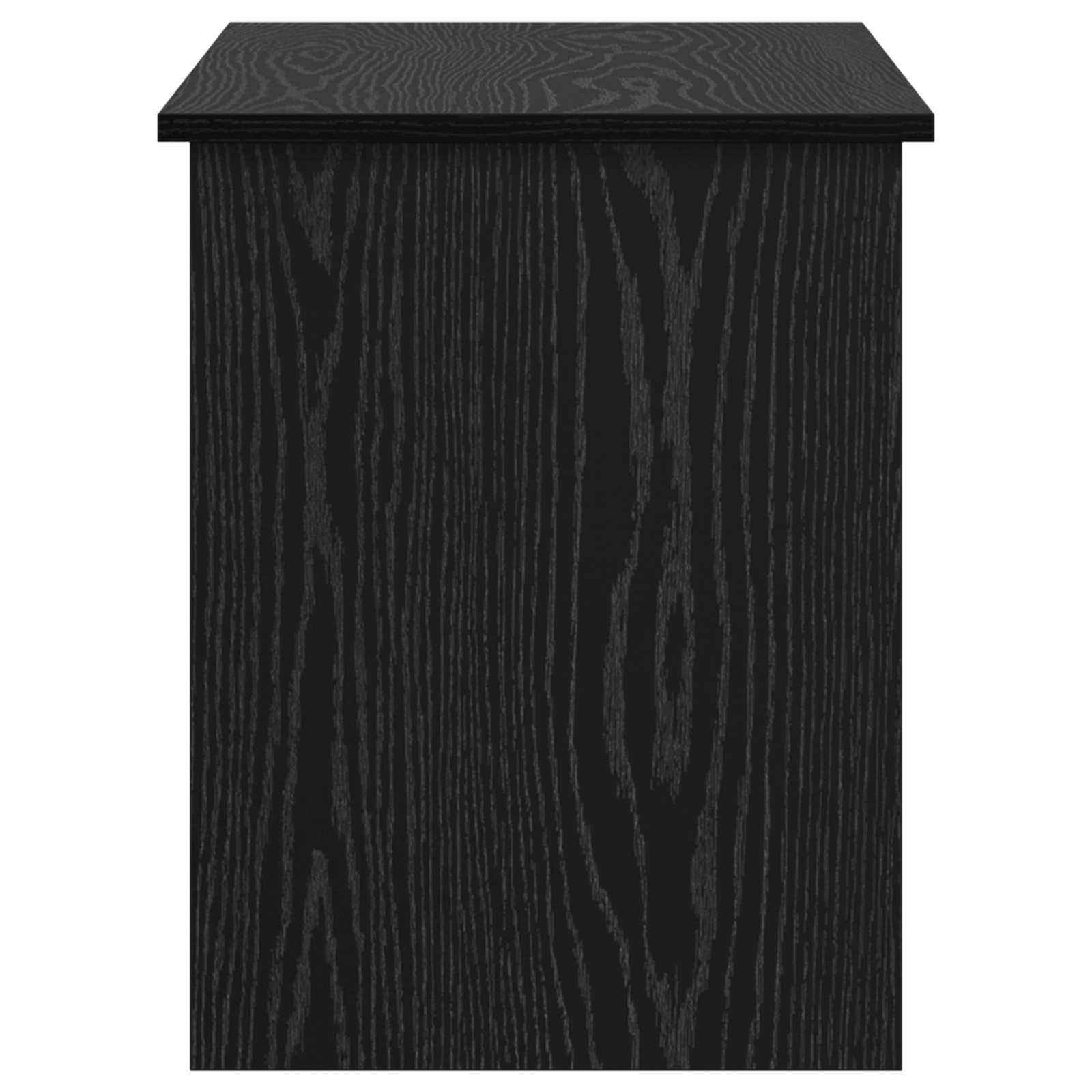 Θήκη Αποθήκευσης Μαύρη Δρυς 100 x 40 x 50 cm Επεξεργασμένο Ξύλο