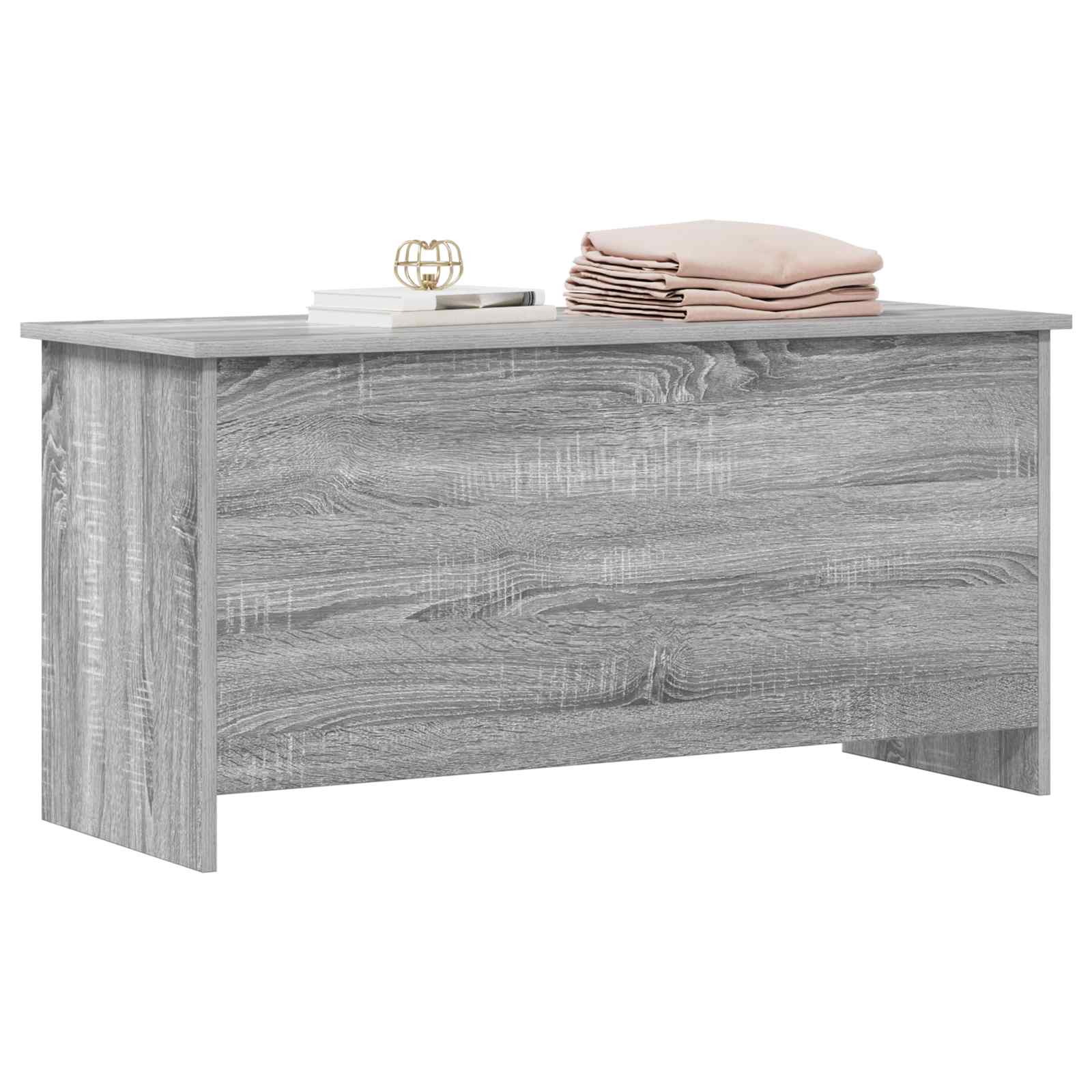 Θήκη Αποθήκευσης με αποθήκευση Γκρι Sonoma 100 x 40 x 50 cm