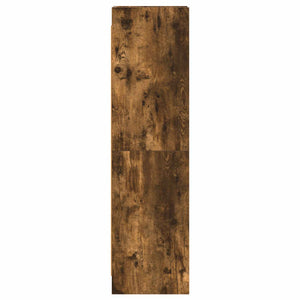 Βιβλιοθήκη Καπνισμένο Ξύλο Δρυός 30 x 30 x 111 εκ - Pakobazaar