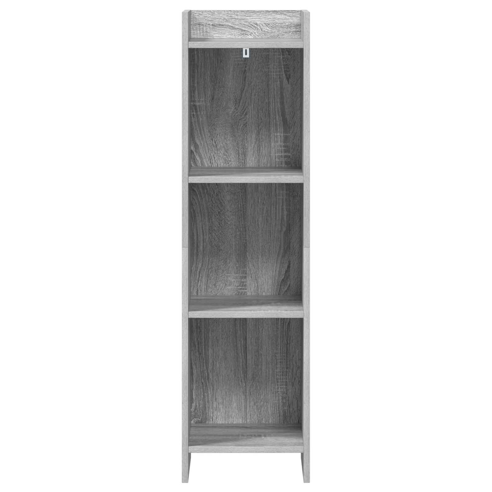 Βιβλιοθήκη Γκρι Sonoma 30 x 30 x 111 εκ Επεξεργασμένο Ξύλο
