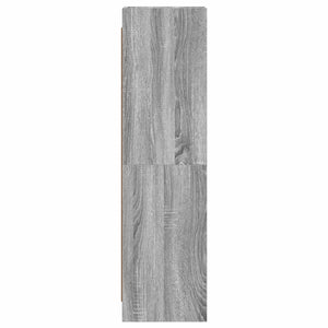 Βιβλιοθήκη Γκρι Sonoma 30 x 30 x 111 εκ Επεξεργασμένο Ξύλο - Pakobazaar