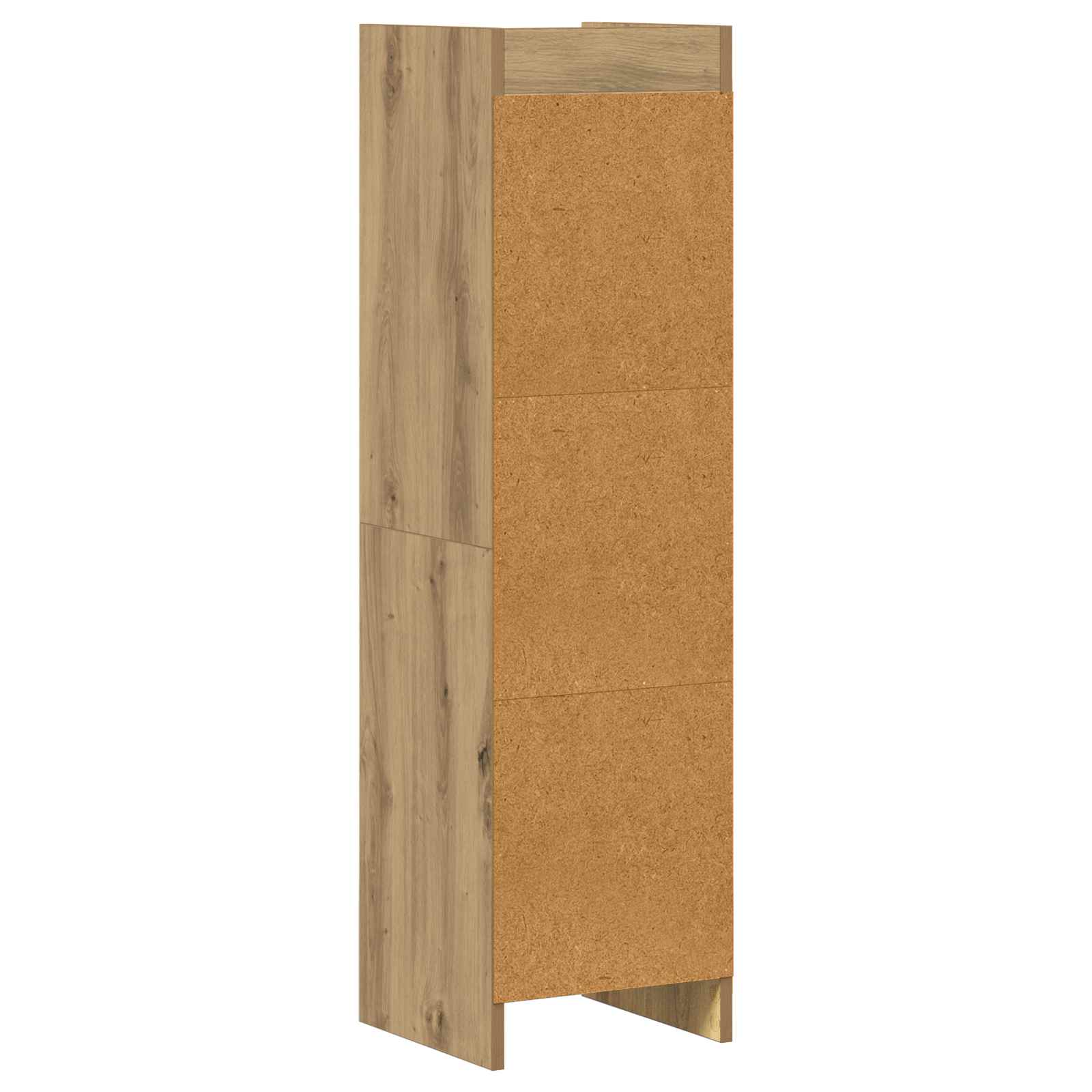 Βιβλιοθήκη Artisian Δρυς 30 x 30 x 111 εκ Επεξεργασμένο Ξύλο