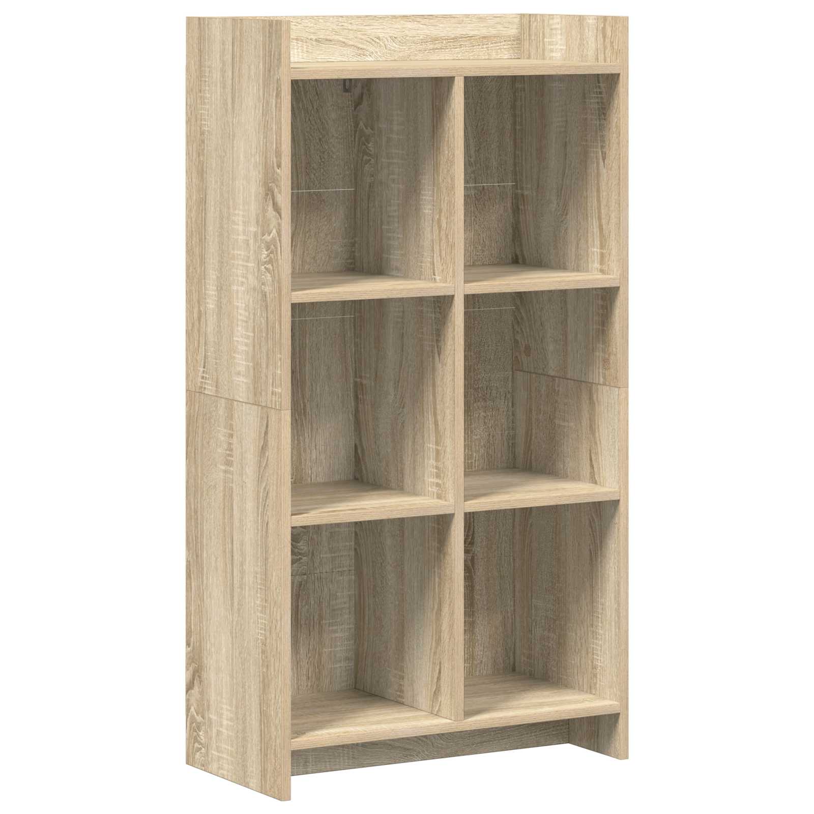 Βιβλιοθήκη Sonoma Δρυς 59 x 30 x 111 εκ Επεξεργασμένο Ξύλο