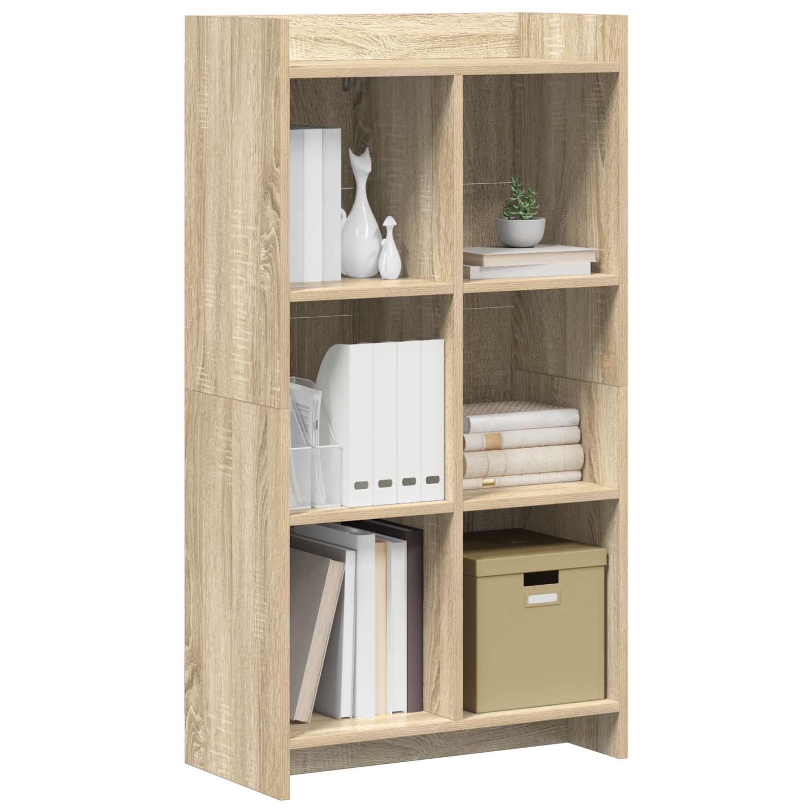 Βιβλιοθήκη Sonoma Δρυς 59 x 30 x 111 εκ Επεξεργασμένο Ξύλο
