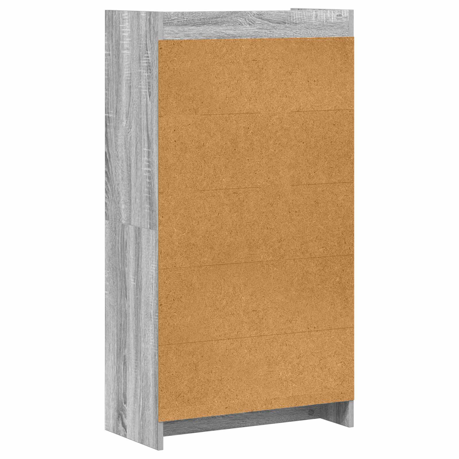 Βιβλιοθήκη Γκρι Sonoma 59 x 30 x 111 εκ Επεξεργασμένο Ξύλο
